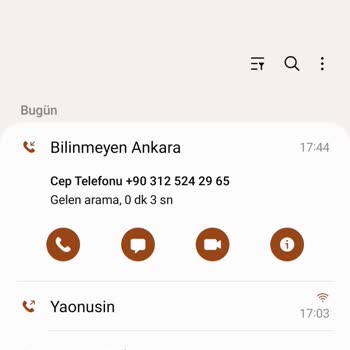 0312 524 29 65 03125242961 Yabancı Numara Araması