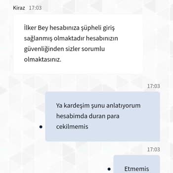 Hitbet Hesapta Duran Parayı Sildi