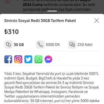 Vodafone Haksız Fiyat Artışı
