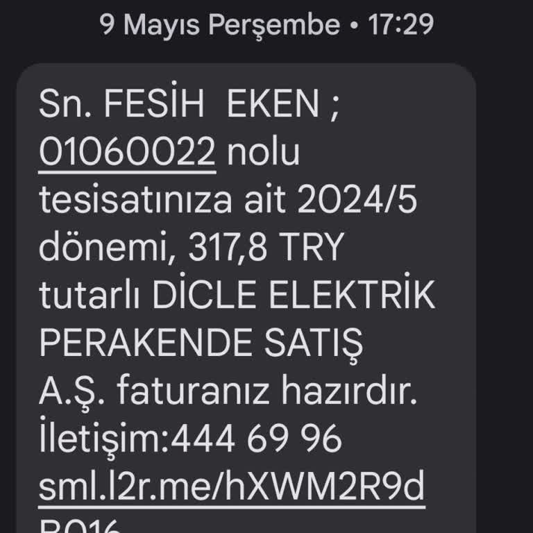 TEDAŞ Mağdur Hakkı F**** E***