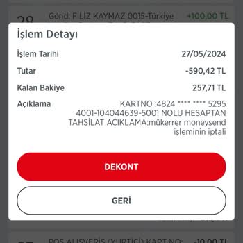 Ziraat Bankası Acilen Çözülmesini Ve Paramın Hesabıma Geri Aktarılmasını İstiyorum