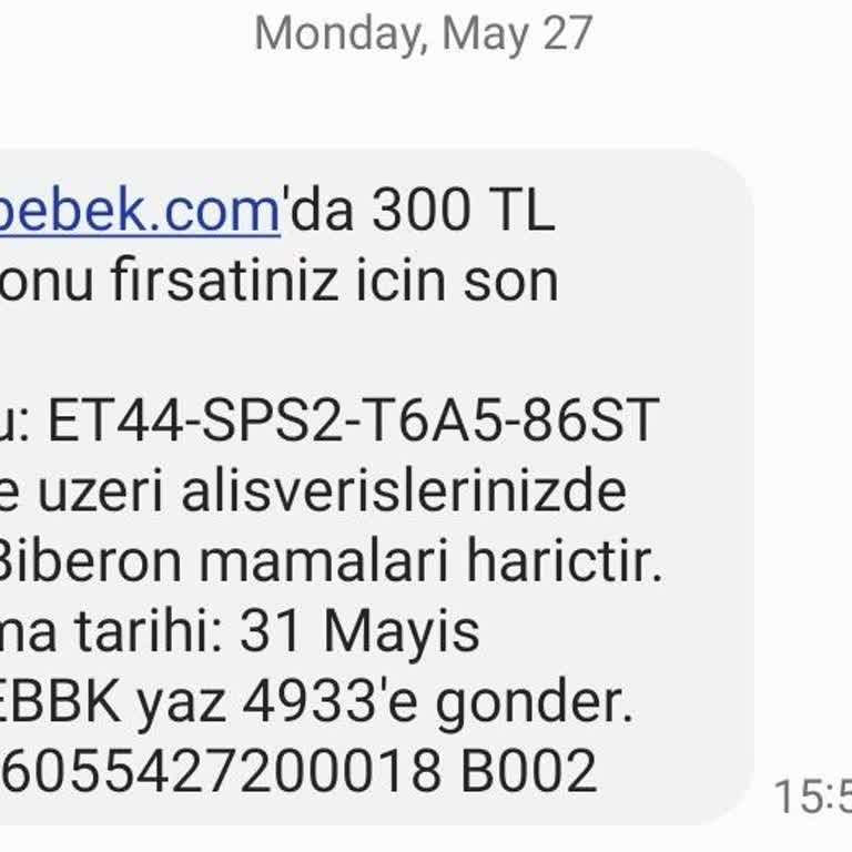 Ebebek Kupon Hakkını Kullanamama Haksızlığı