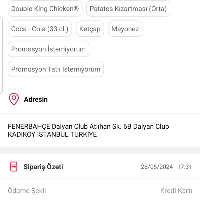 Tıkla Gelsin Burger King İnanılmaz Kötü Sipariş Hazırlanışı. Hepsi Yanlış Eksik.