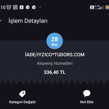 Tudors Gömlek İade De Para Kesintisi