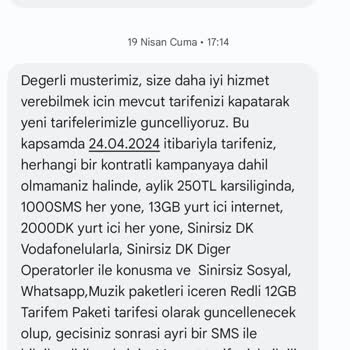 Vodafone Her Ay Zam