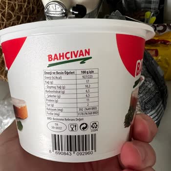 Bahçıvan Krem Peynir Sarı Renkli