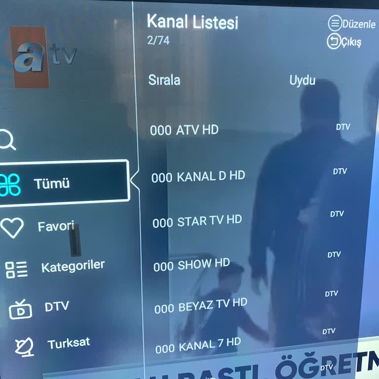 Onvo Kanal Numaraları 000 Yazıyor