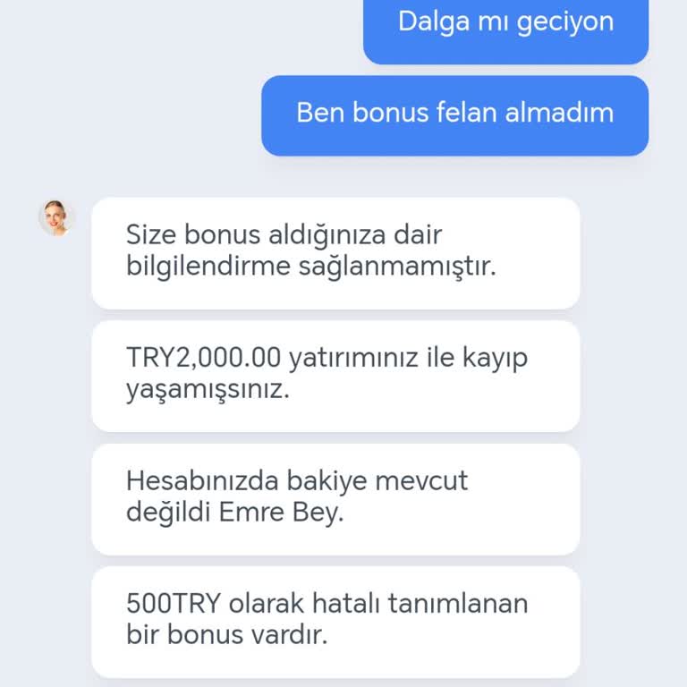 BahseGel Bakiye İptali Yapıyorlar