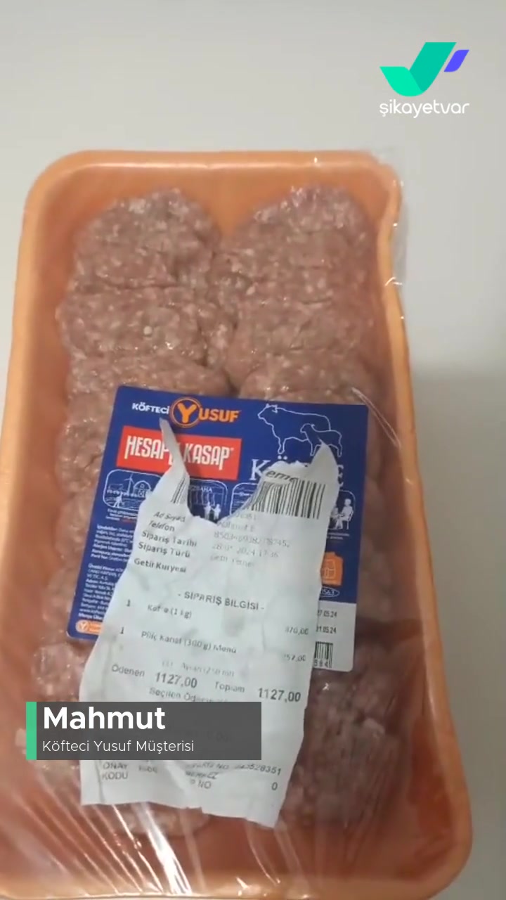 Köfteci Yusuf Yanlış Sipariş Geldi! videonun kapak resmi