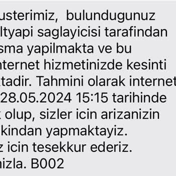 Millenicom İnternet Hizmeti Hayal Kırıklığı