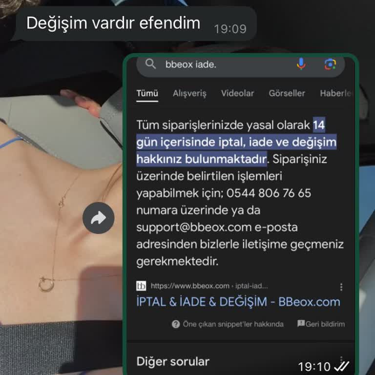 Bbeox İade Kabul Etmiyor