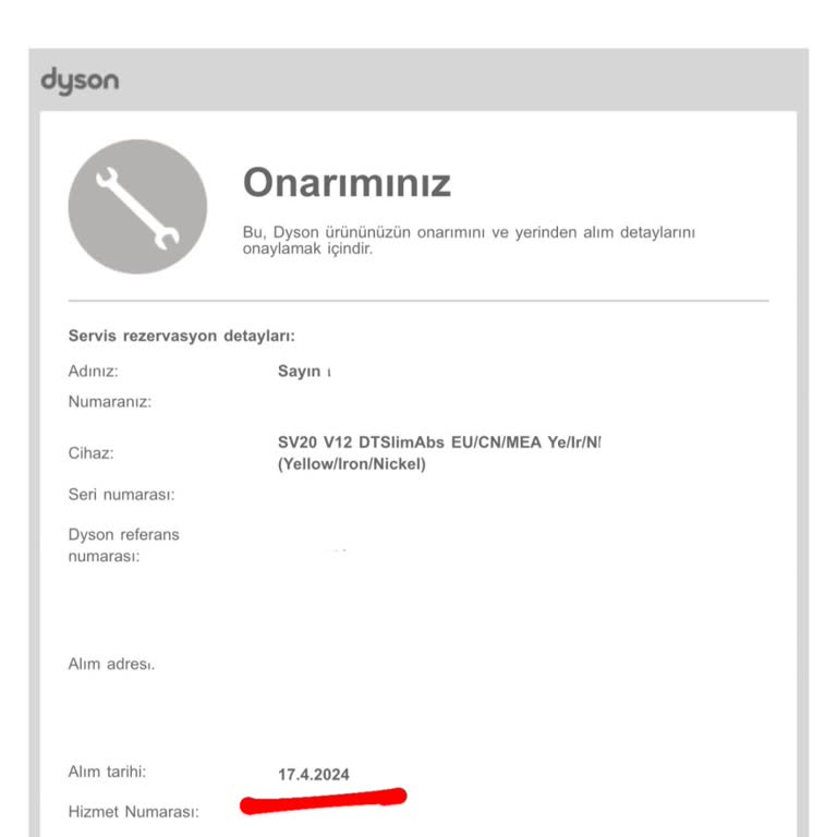 Dyson Süpürgemi Aldı Geri Vermiyor!