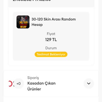 Valoskin.com Random Hesap Sipariş Ettim Teslim Edilmedi