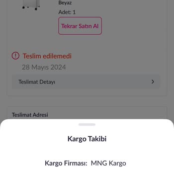 MNG Kargo - a company of DHL Kargomun Teslim Edilmemesi