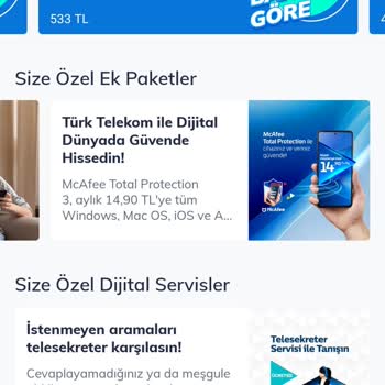 Türk Telekom Prime Taahhüt Yenileme'de Yüksek Fiyat'lı Paket Sunması