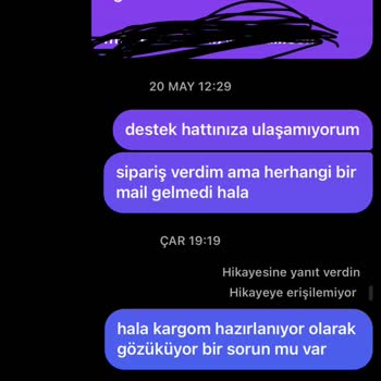 Sakaoğlu Store'dan 10 Gün Önce Aldığım Sipariş Kargoya Verilmedi