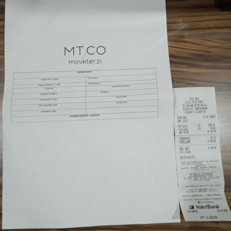 Minik Terzi Ürün Değişimi Bu Kadar Mı Zor Olur?