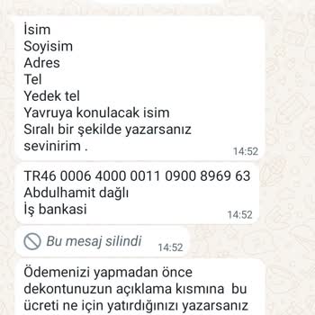 Patidestekevi (Instagram) Paramızı Alıp Kediyi Vermediler Ulaşamıyoruz