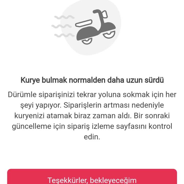 Dürümle Geç Sipariş Ve Muhatap Bulamama!