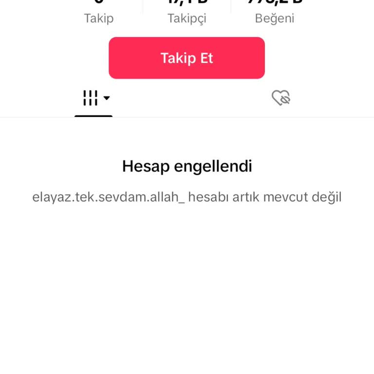 TikTok Hesabım Topluluk Kuralları İhlali Sebebiyle Engellenmiştir