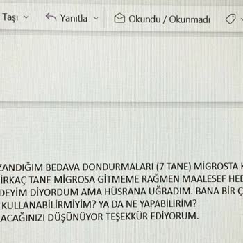 Algida İle Kazan Kampanyası Sorun Çözülmemesi