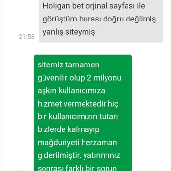 Holiganbet Yatırım Bonusu Deyip Para Üstüne Para İstiyorlar