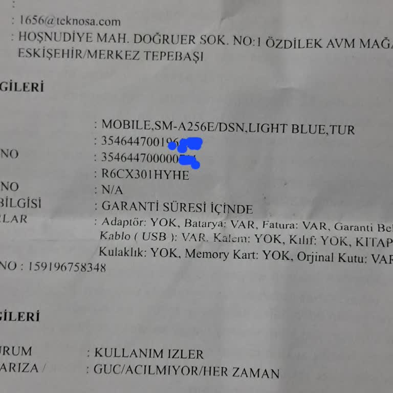 Teknosa Kayıtsız Arızalı Telefon Daha Neler Neler Her Şey Var