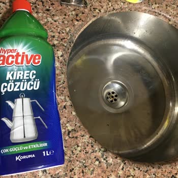 Koruma Temizlik A. Ş. Nin Hyper Kireç Sökücüsü Her Yeri Kararttı