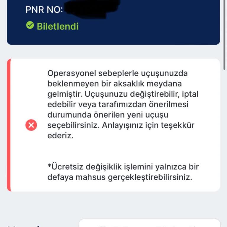 Ajet (Anadolu Jet) Ücretsiz Değişiklik Hakkımı Kullandırtmıyor!