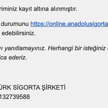 Axa Sigorta Kaskom İptal Ettiğim Halde Ücretim Yatırılmadı