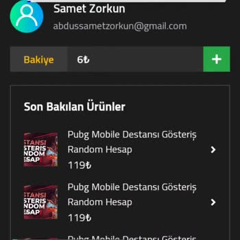 Oyun Hanem Hesabın Şifresi Yok