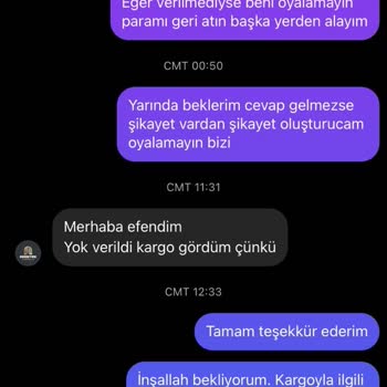 Perdeyeri Instagram Sayfasından Aldığımız Ürünlerimiz Gelmedi.