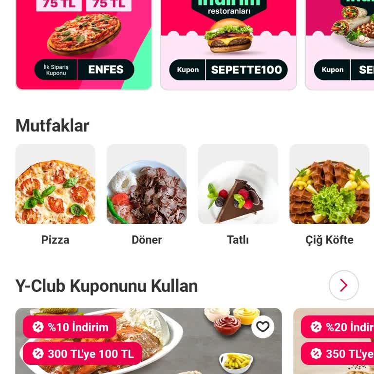 Yemeksepeti Joker Bildirimi Gelmiyor