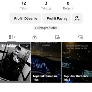 TikTok Da Paylaşım Yapmayın