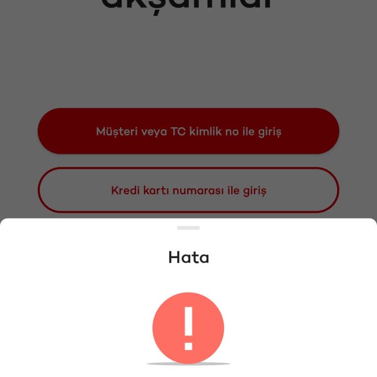 Akbank Mobil Çöktü Girilmiyor