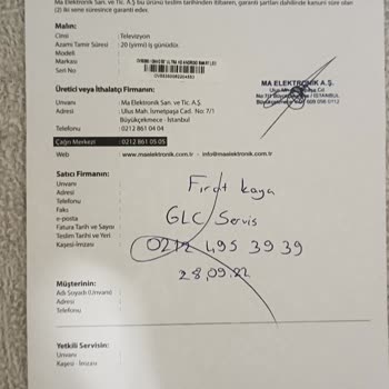 Onvo Televizyonda Çizgiler Çıktı