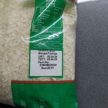 Harras Marka Baldo Pirincin İçinden Böcek Çıktı