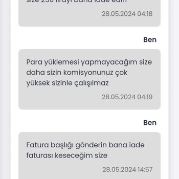 Hemen Geliriz Uygulamasından Şikayetçiyim Çok Komisyon Alıyorlar