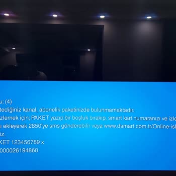 D-Smart İleri Tarihli Taahhüt Yüzünden Paket Satın Alamıyorum!