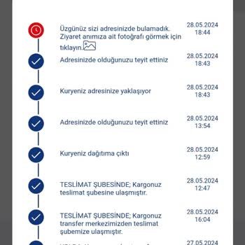 Aras Kargo Adreste Olduğum Halde Kargoyu Getirmediler