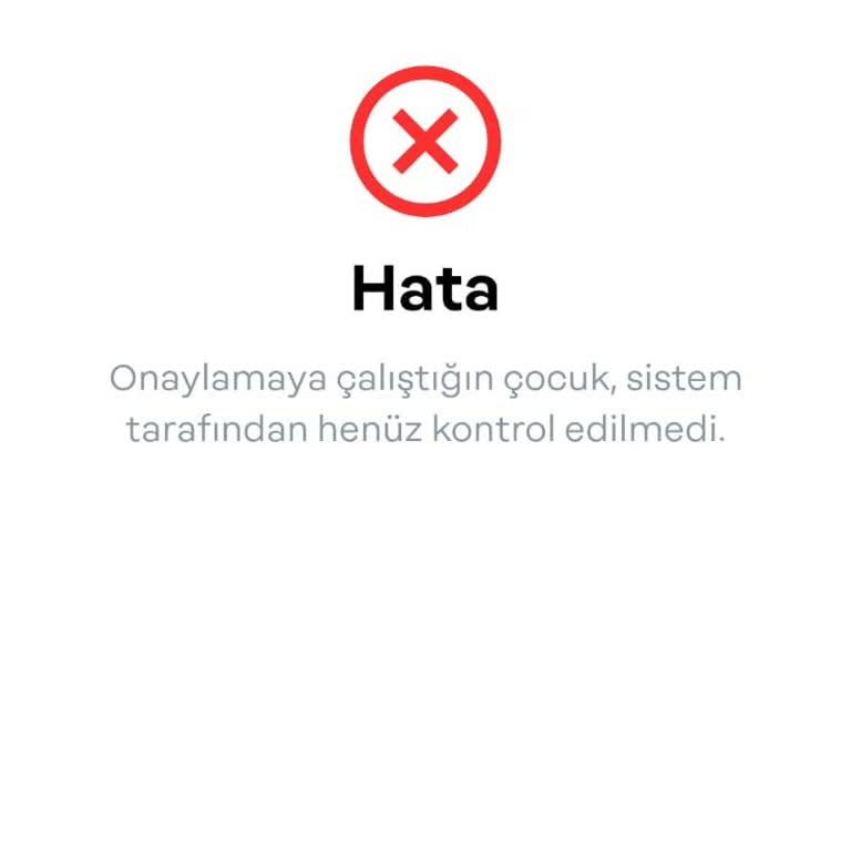Papara Veli Onayı Sorunu