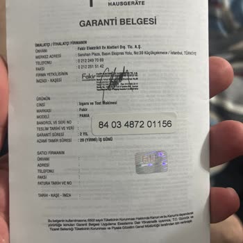 Fakir Pania Tost Makinesi: Isı Sorunu Ve Hayal Kırıklığı