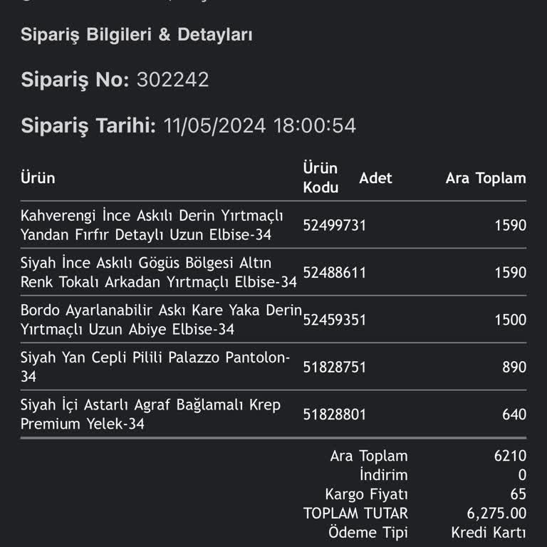 Whenever Company Siparişim Kargolanmıyor Ve Yanıt Bile Vermiyorlar