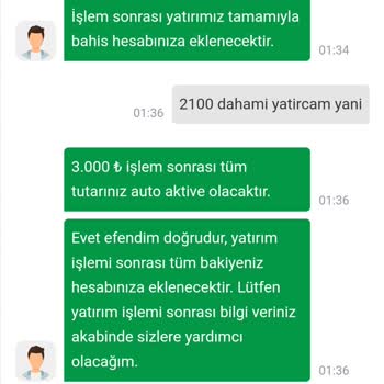 Galabet Yatırım Yaptım Hesabıma Geçmedi