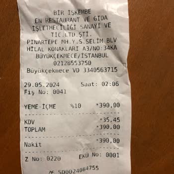 Bir İşkembe Kasa Sorumlusu Beğendiği İçin Ücret Ödedim.