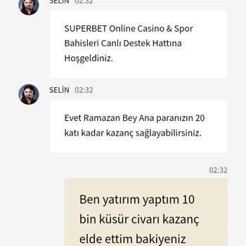 Superbet Kazanç Ödemesi Yapmıyor