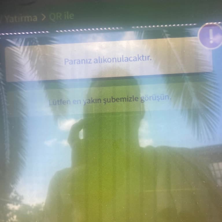 Garanti BBVA Garanti ATM Para Alıkoyma