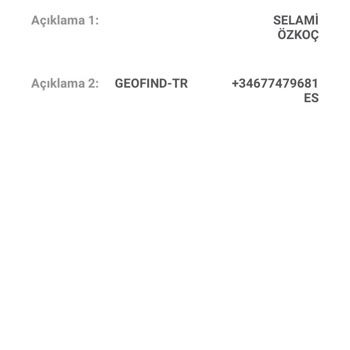 Geofind Onayım Olmadan Kartımdan Para Çekilmesi