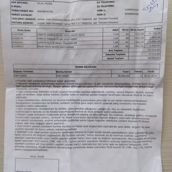 Enza Home Yataş Satın Aldığım Ürünleri Göndermedi