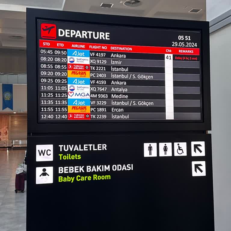 AJet (Anadolu Jet) Uçuş Erteleme Ve Bilgi Eksikliği Nedeniyle Yaşanan Mağduriyet